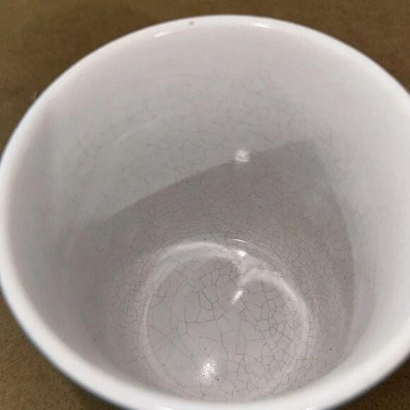 Set Of 2 Coffee & Tea Mugs With Blue Floral & Logo Designs - Picture 5 of 12